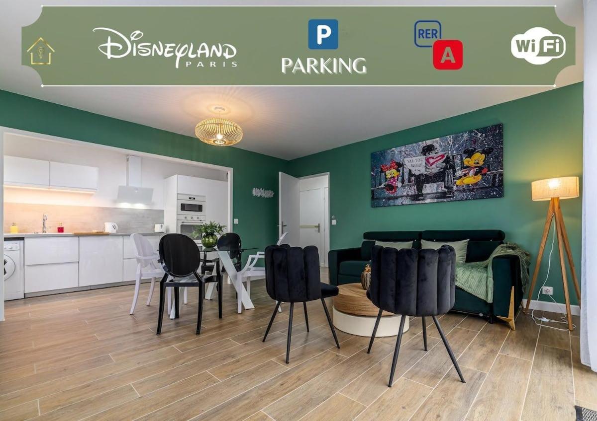 Вілла L'Emeraude Magic Dreams Near Disneyland Монтеврен Екстер'єр фото