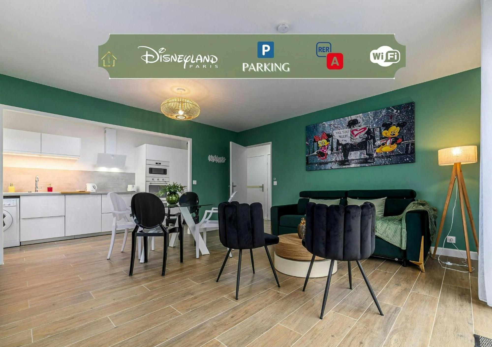 Вілла L'Emeraude Magic Dreams Near Disneyland Монтеврен Екстер'єр фото